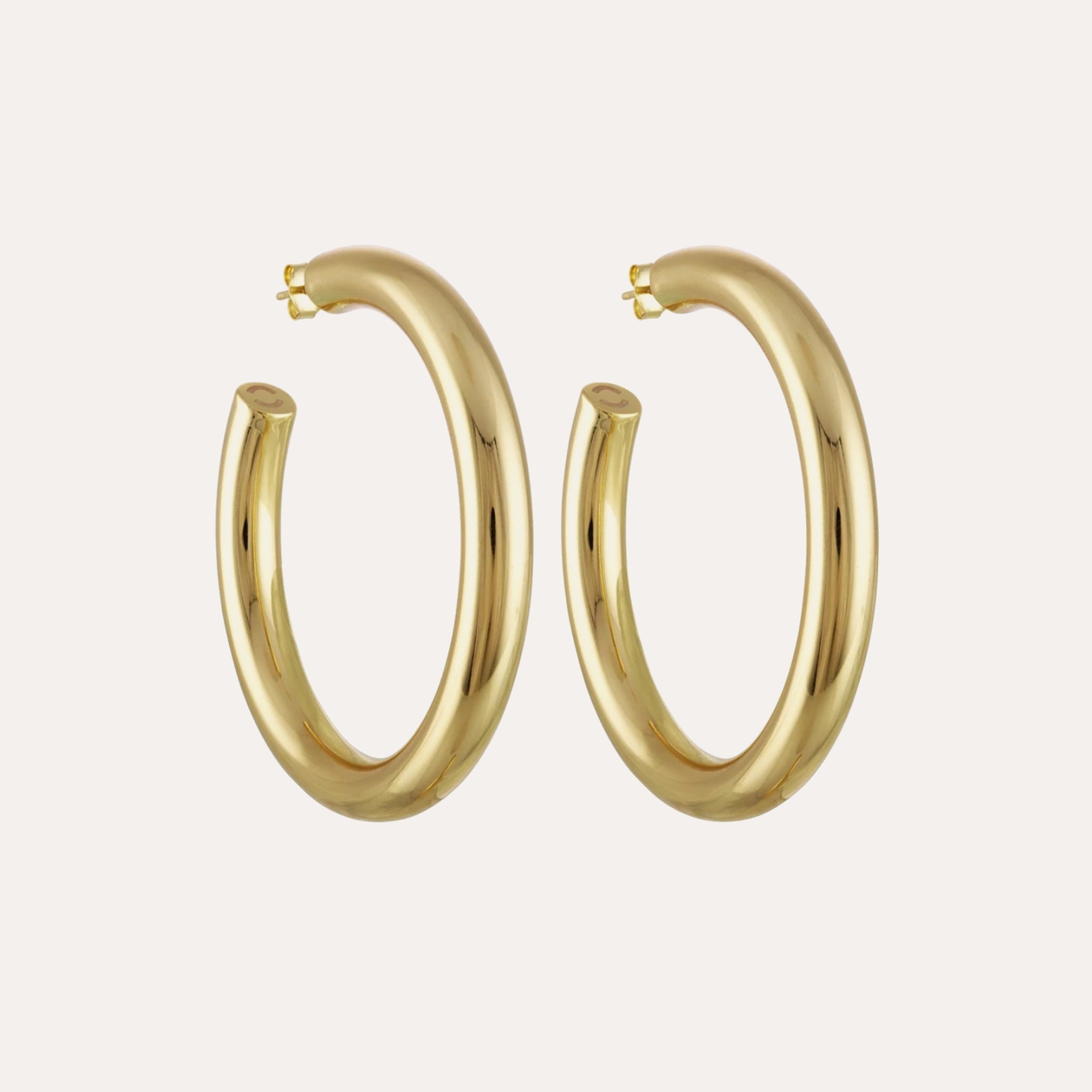 Perfect deals gold hoops